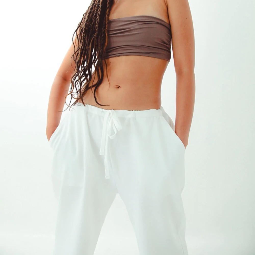 Uniform Person White Daria Pants One Size